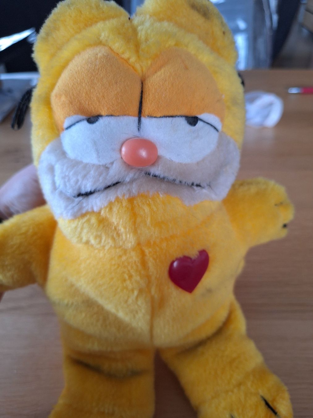 Giocattoli: Stofftier Garfield mit Herz – Usato da Wanzwil venduto da chlinih93 1