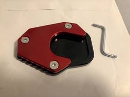 Plaque élargie béquille moto Honda crf 1100