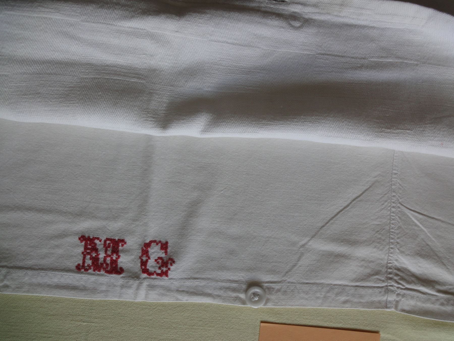 Linge de lit: Alter Duvetüberzug Halbleine – D'occasion à Chur par omonia 3