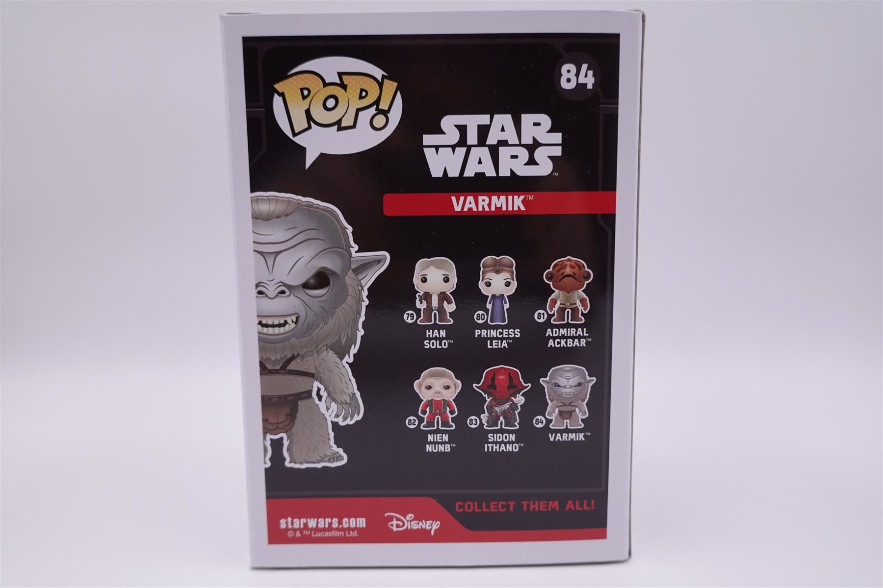 Funko Statuette: POP - STAR WARS EPISODE 7 - VARMIK – Nuovo e nell'imballaggio originale da Herisau venduto da ZelliZone 2