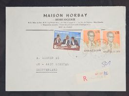 CL25 Enveloppe + Timbre Zaire 1976