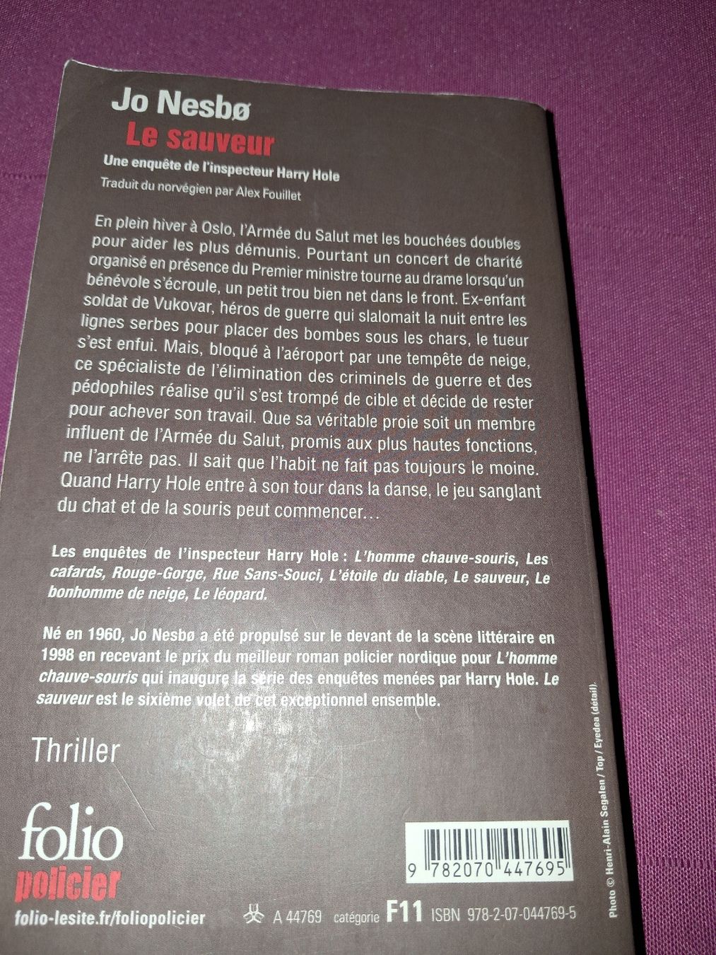 Libri: Jo nesbo le sauveur – Usato da Le locle venduto da juliensaran 1
