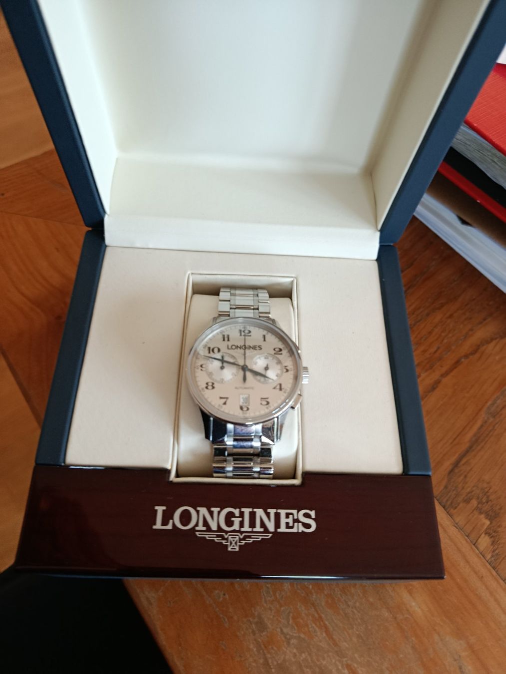 Longines Orologi: Longines Master Collection Chronograph L2 650 4 + Box Jumbo – Usato da Riedholz venduto da bam_5ybn 6