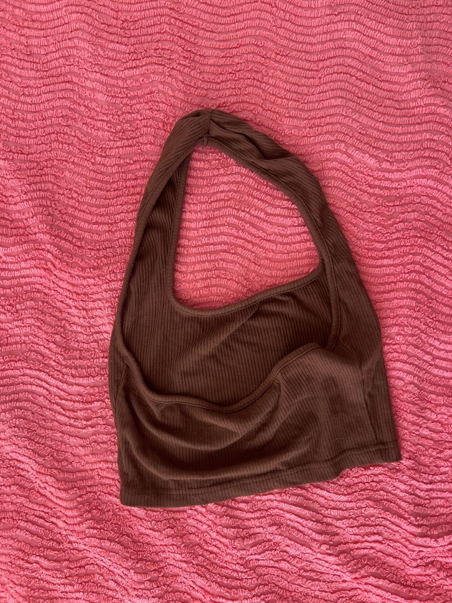 Shein Top: Haut Shein marron taille S nouveau – Nuovo (secondo la descrizione) da Le Grand-Saconnex venduto da sol_jqk7 1