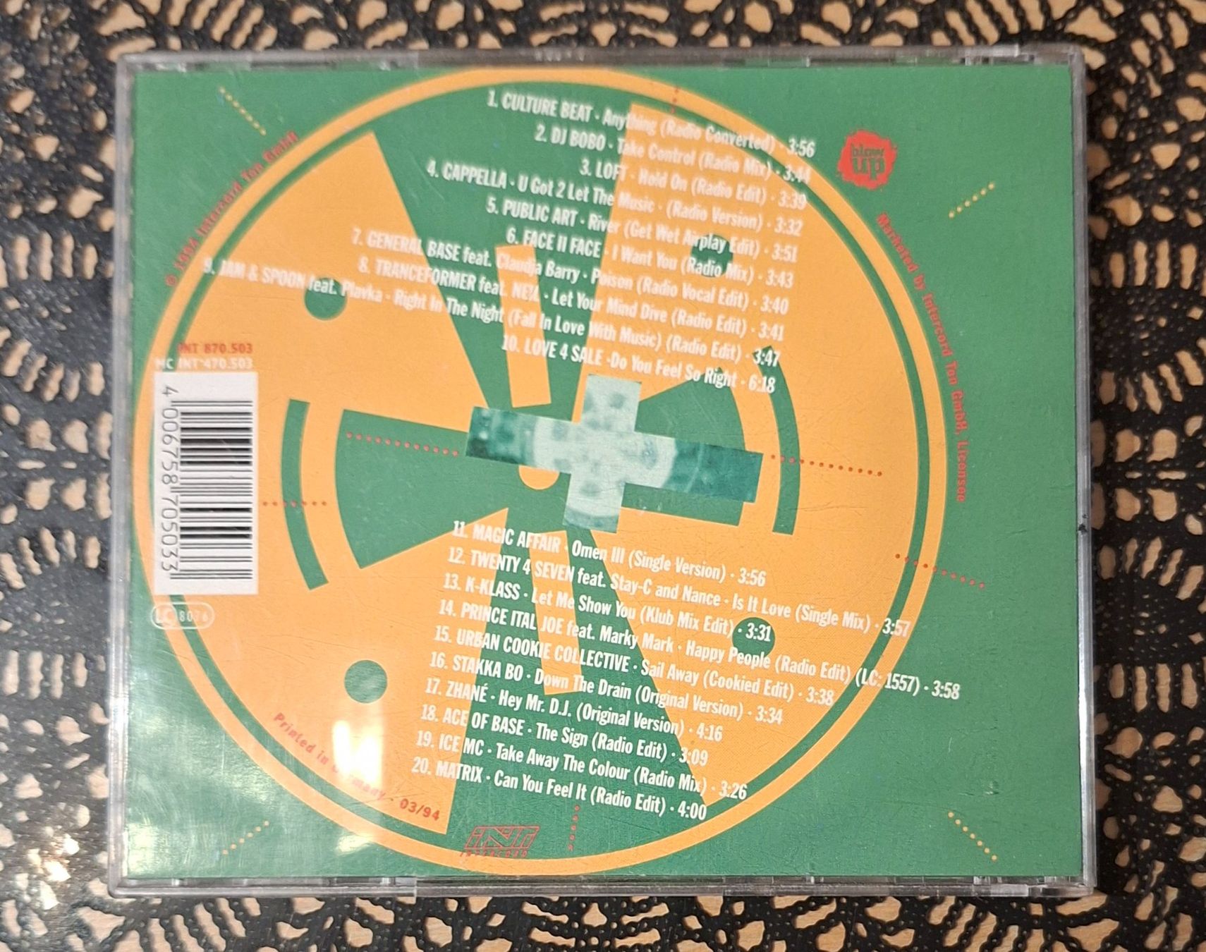 CDs: Dance Mission Vol. 4, CD 1994, Hit Compilation, Sampler – D'occasion à Amriswil par Celini3 1
