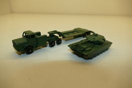 Lesney: Panzertransport mit Panzer Einheit 1