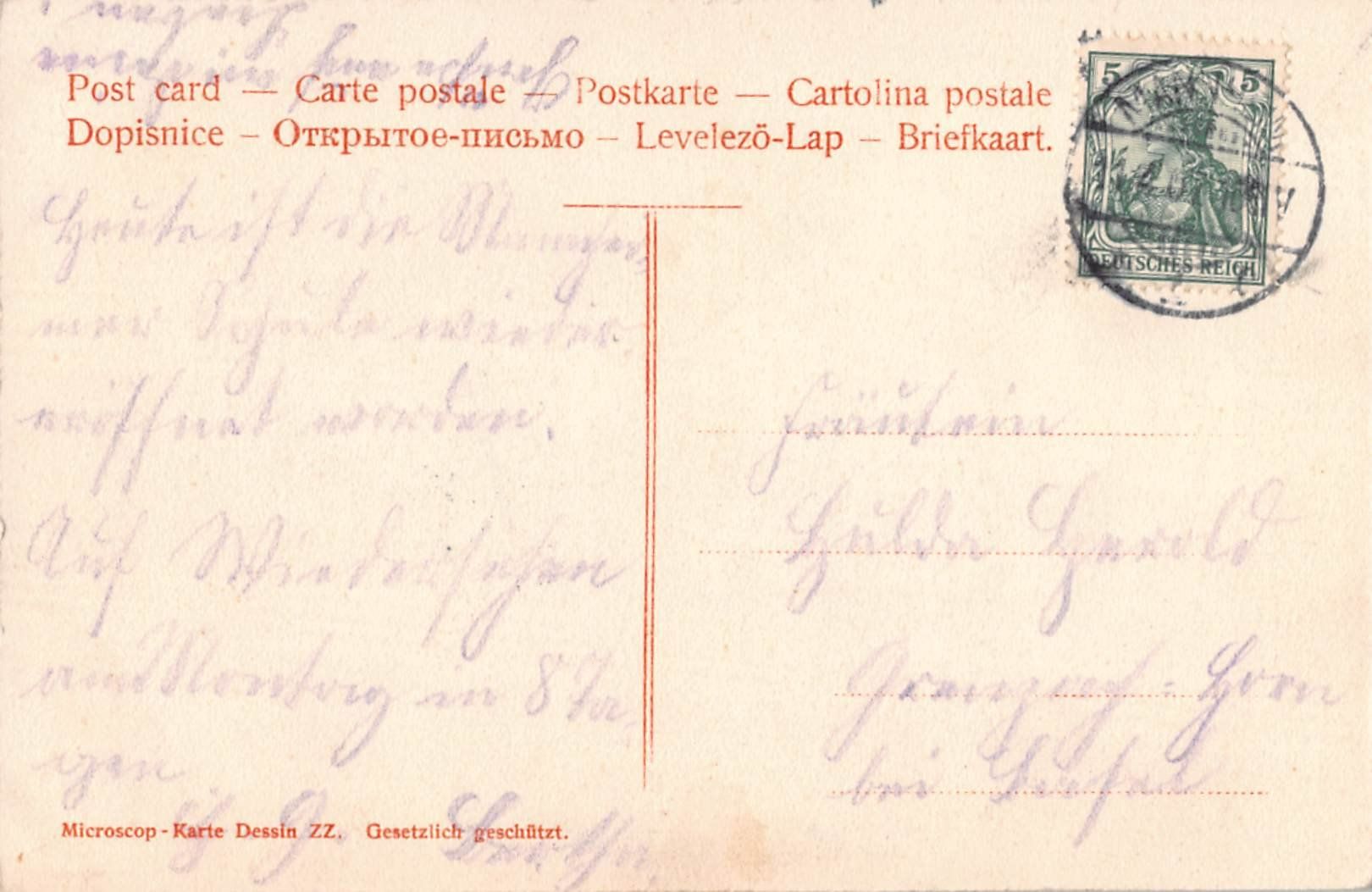 Cartoline postali: Gruss aus MANNHEIM - uralte Postkarte mit 8 Ansichten – Usato da Winterthur venduto da SchatzchischtliWinti 1
