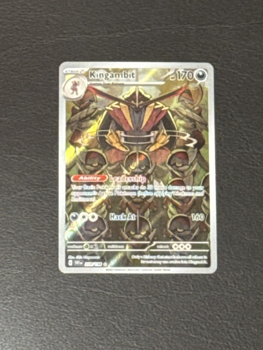 Pokémon Cartes à collectionner: Pokemon Kingambit Karte neuwertig – D'occasion à Volketswil par kev_8cfn
