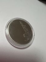 5 francs suisse commémorative 1985 année de la musique