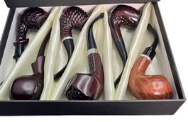6x Pipes à tabac neuves dans une boîte cadeau