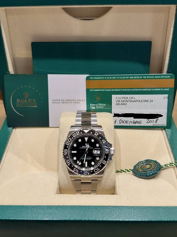 Rolex Orologi: Rolex GMT Master 2018 New – Nuovo e nell'imballaggio originale da Bülach venduto da Buli.watches 1