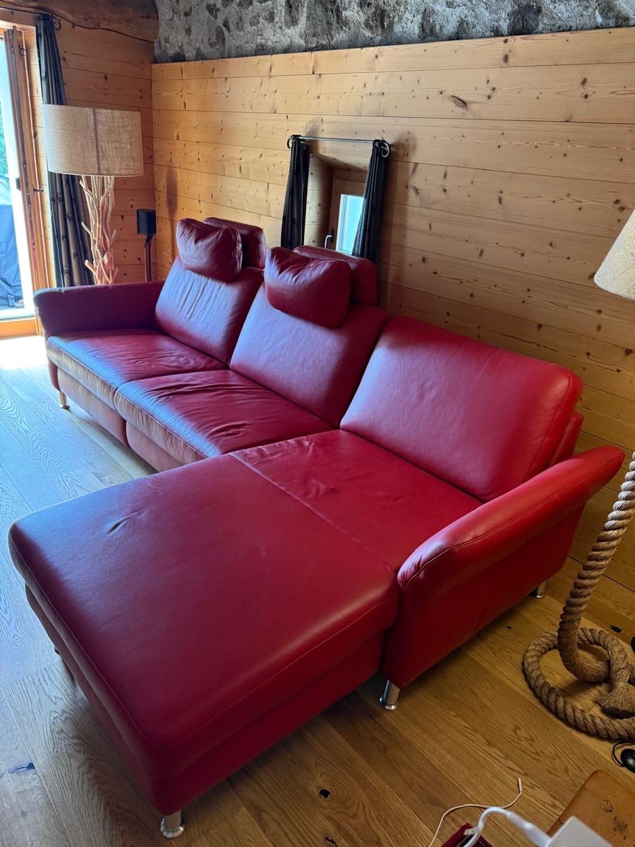 Sofas: Pfister Classics Plus Lederecksofa – echtes Leder, Relaxfunk – D'occasion à Meisterschwanden par angiekoch 1