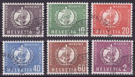 OMS Satz SBK-Nr. 26-31 (Symbolische Darstellung 1957)