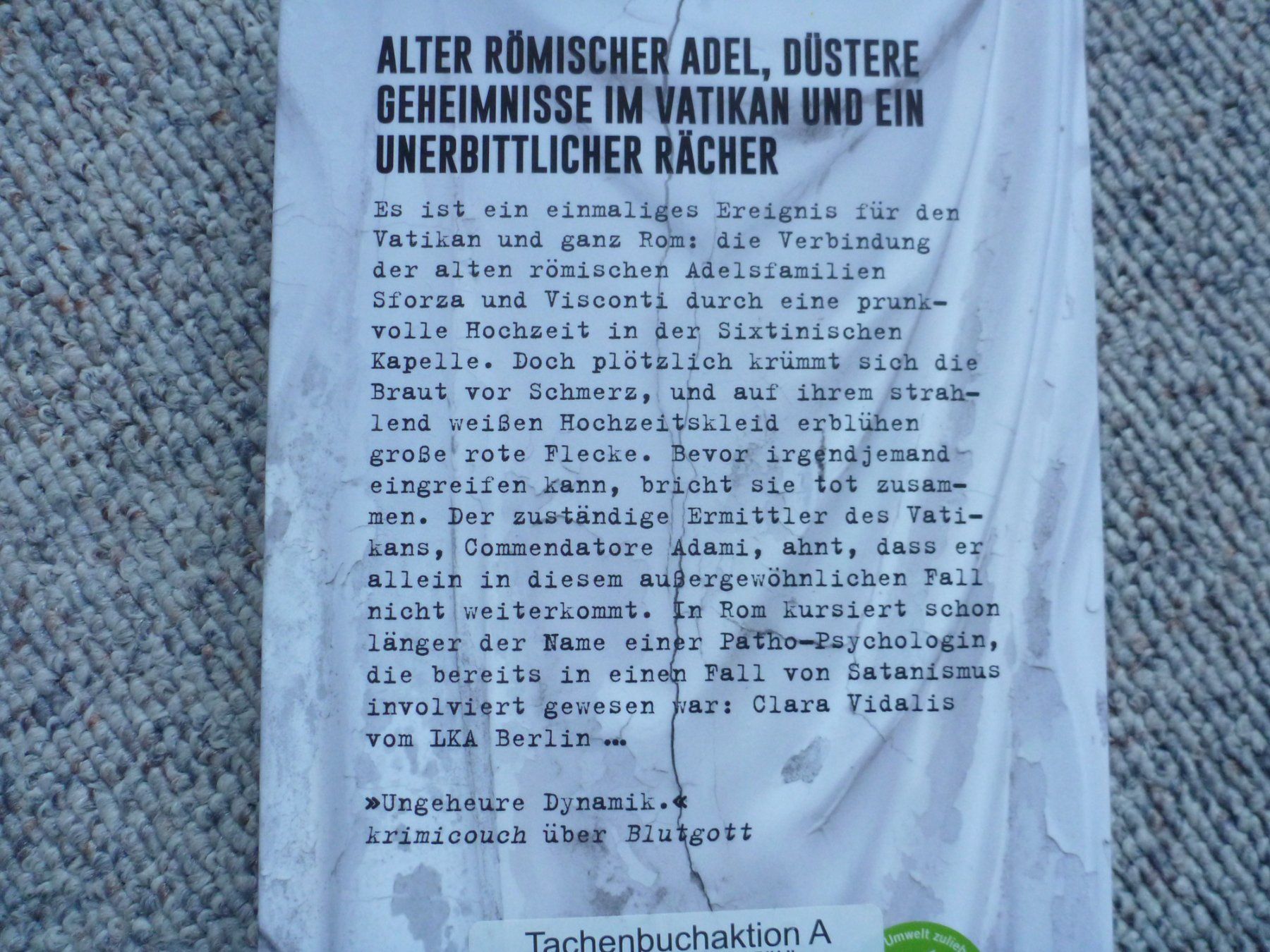 Libri: Veit Etzold - Höllenkind – Usato da Sils im Domleschg venduto da Foeniculum 1