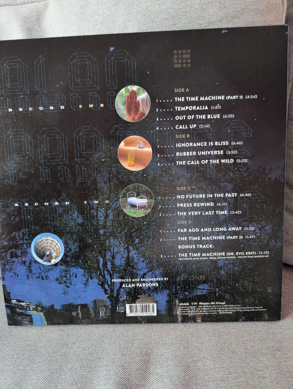 Dischi in vinile: Alan Parsons - The Time Machine Blue Vinyl – Nuovo (secondo la descrizione) da Bern venduto da rabbit01 1