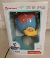 TopBright Lernpuzzle Weltkarte 64 Teile, wie neu, für Kinder