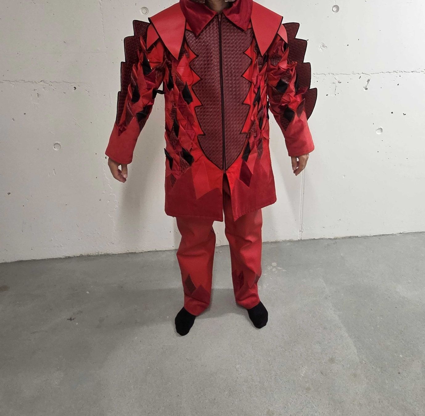 Costumi: Fasnachtskleid "Pilatus-Drache" – Usato da Luzern venduto da Luha1