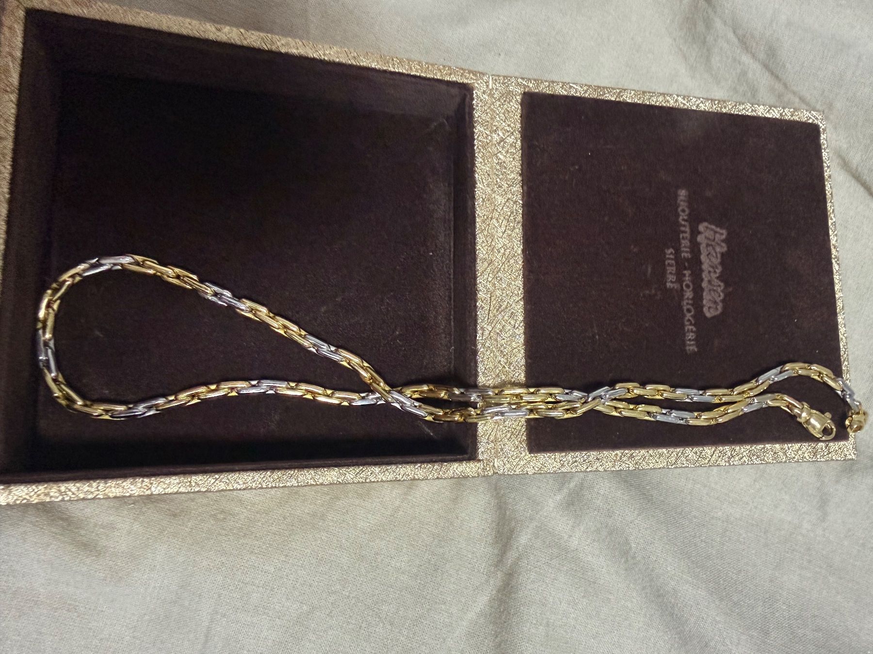 Ketten: Collier Neuf! 18 k – Neu und originalverpackt aus St-leonard von Lilliii 2