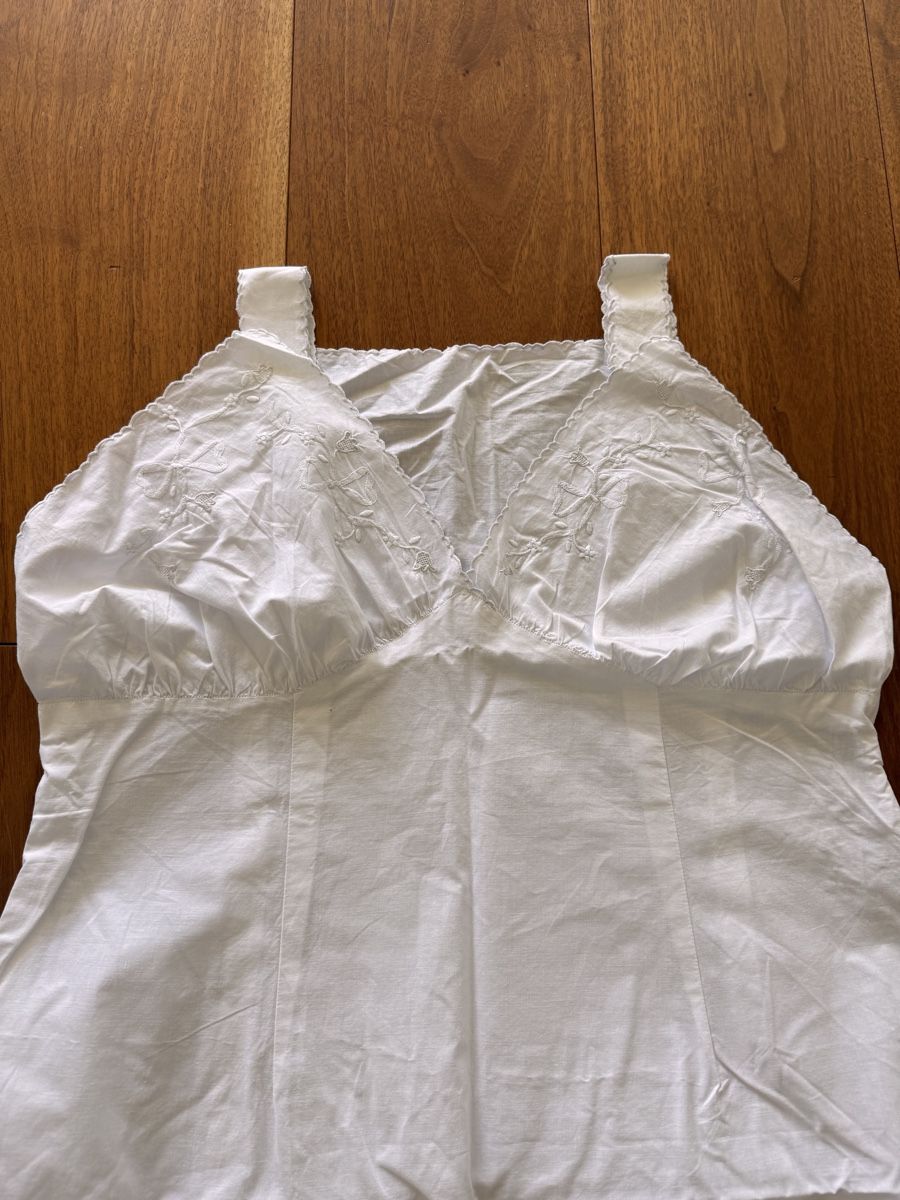 Altra biancheria intima: Vintage Dessous Set, Baumwolle, Weiss,  Handarbeit  – Nuovo (secondo la descrizione) da Baar venduto da moritz1960 1