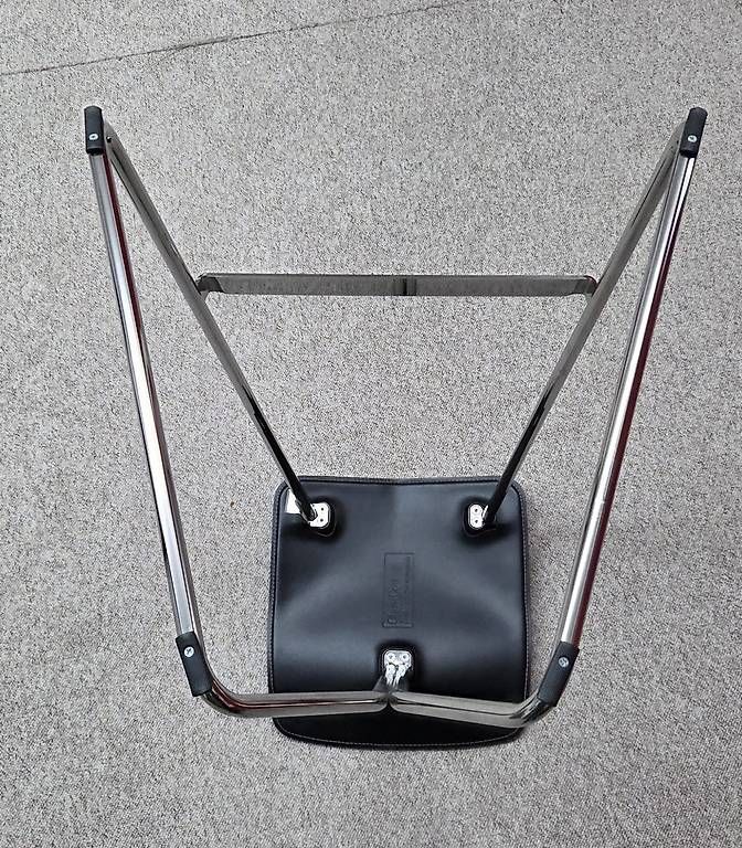Classicon Hocker: Bar Hocker  Leder / Chromstahl – Gebraucht aus Winterthur von LucaRicardo 1
