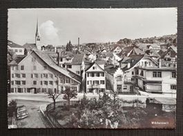 AK Dorfpartie WÄDENSWIL um 1950