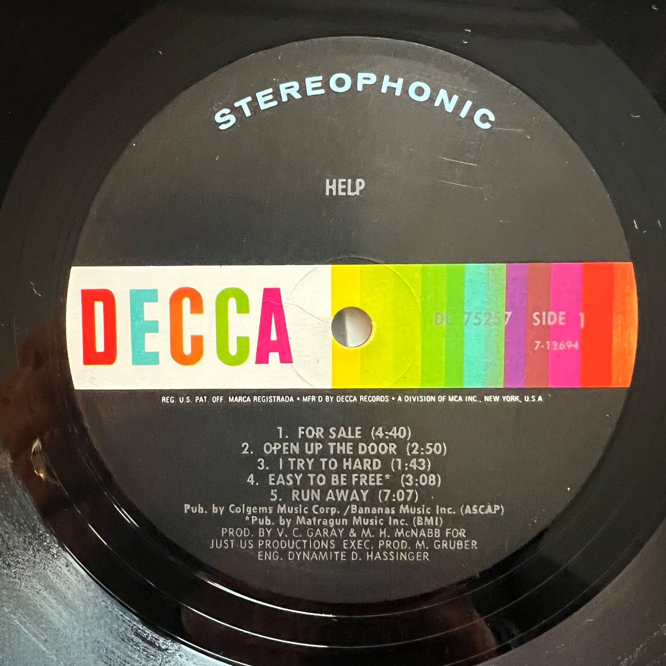 Schallplatten: Help - Same / 1. US-Press. 1971 - Nice Copy – Gebraucht aus Gais von soundcave57 2