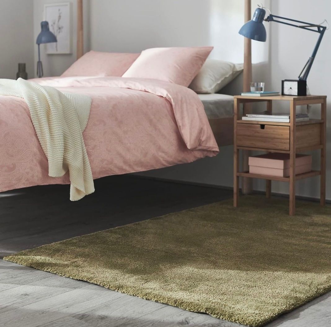 Ikea Tappeti: Teppich Hochflor STOENSE Ikea, hellgrün – Usato da Zürich venduto da mil_d5v9 1
