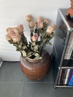 Getrocknete Rosen, XXL-Grösse, zartrosa, gerade getrocknet