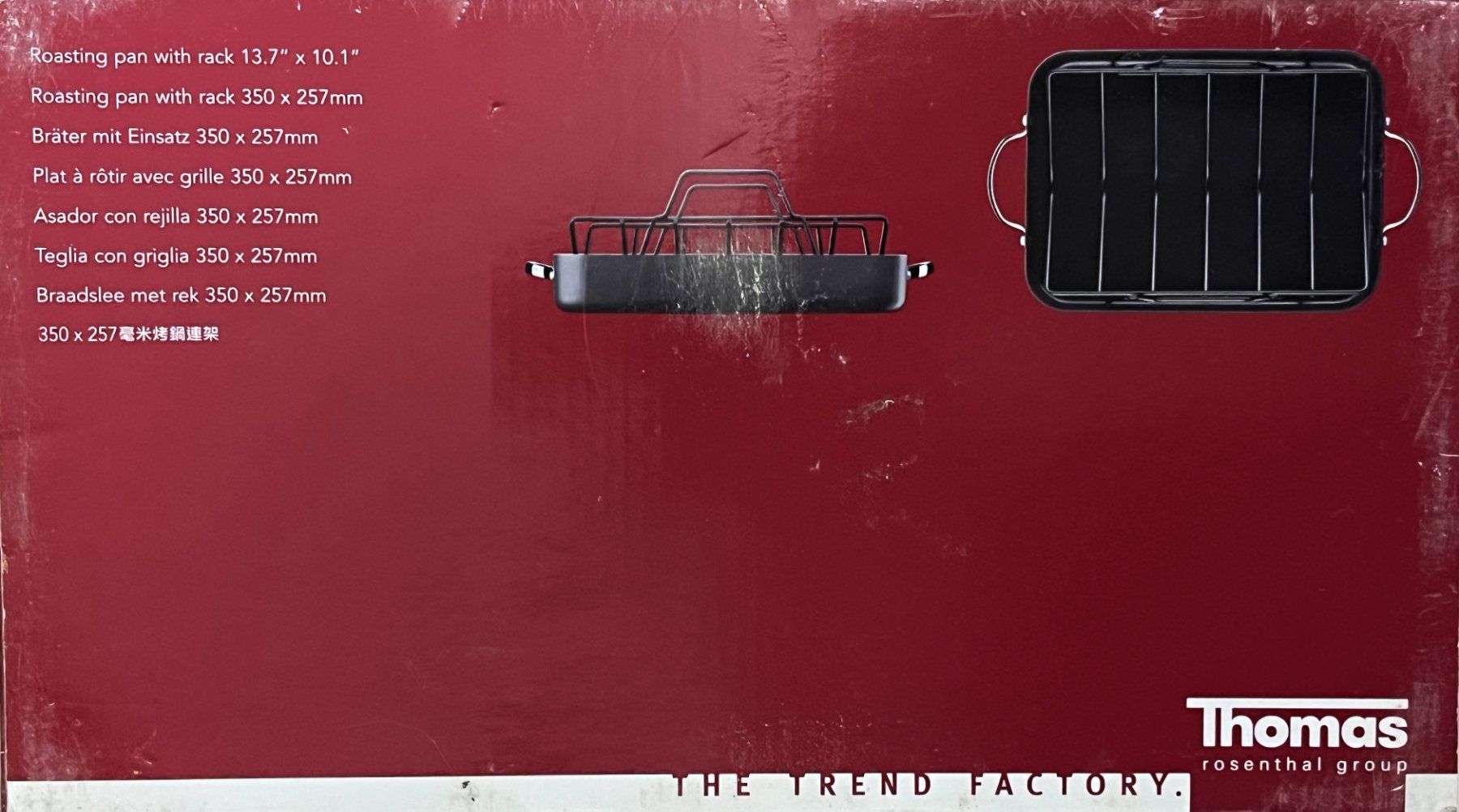 Teglie da forno: Thomas Rosenthal Antihaft Profi Bräter mit Einsatz 35x25,7cm – Nuovo e nell'imballaggio originale da Zürich venduto da baracuda8048 2