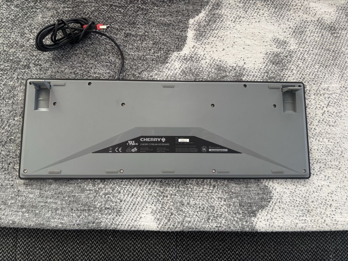 Tastiere: Computer Tastatur Cherry Stream Keyboard schwarz gebraucht – Usato da Widnau venduto da ste_2cxb 2