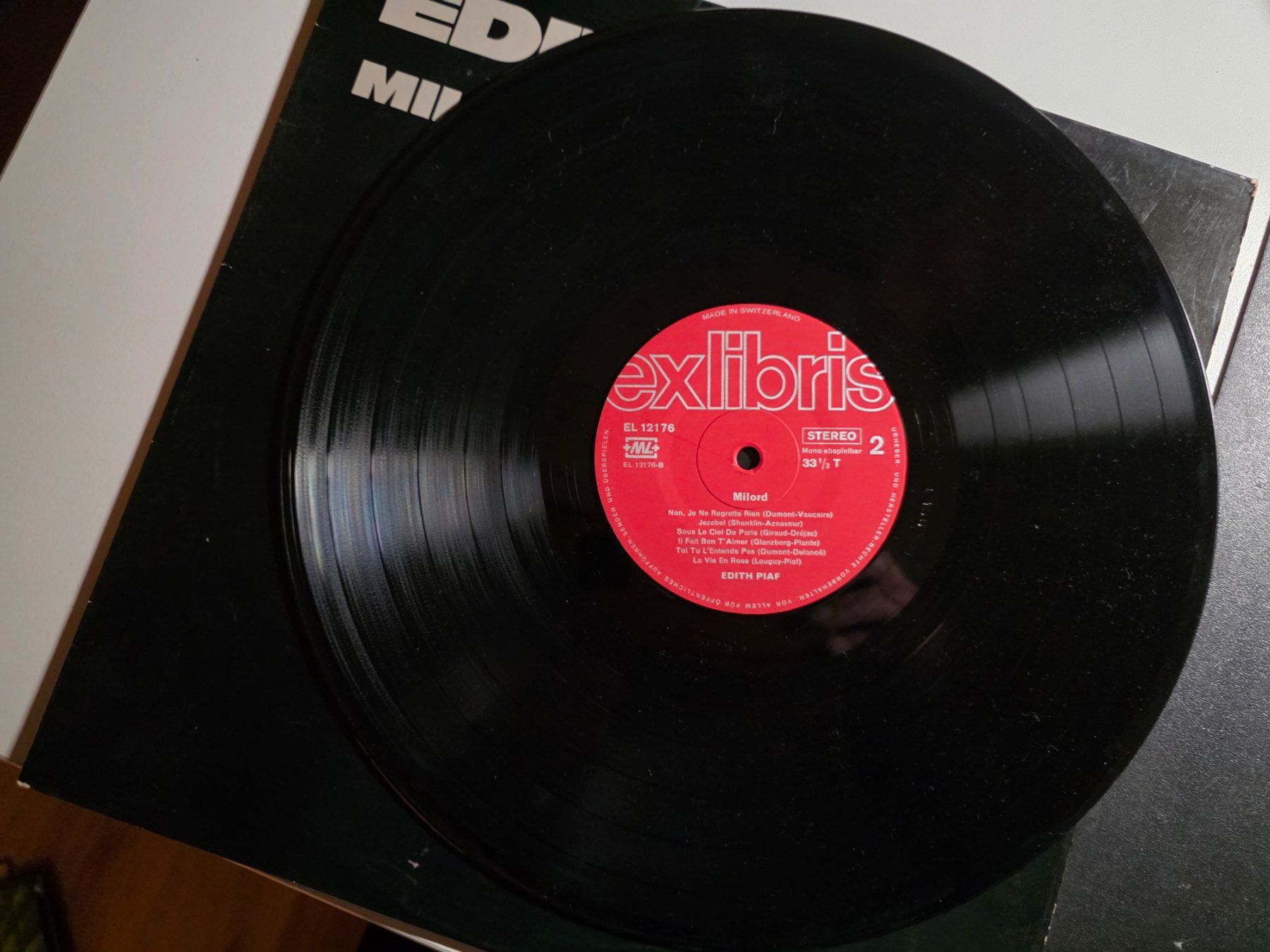 Dischi in vinile: LP: Edith Piaf - Milord  - EL 12176 – Usato da Walterswil BE venduto da Lonitti 1