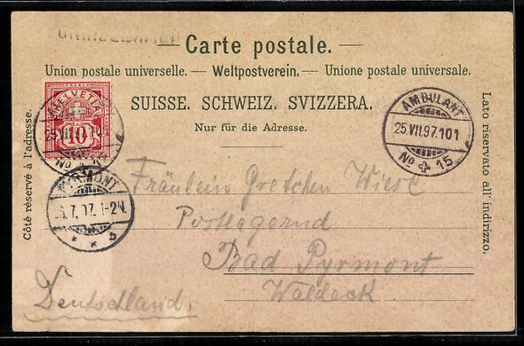 Cartoline postali: Litho Oberer Grindelwaldgletscher, Glets – Usato da Berlin venduto da bartko-reher 1