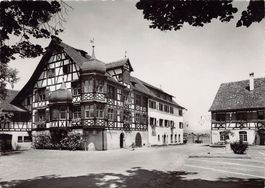 Gottlieben, Drachenburg, um 1945