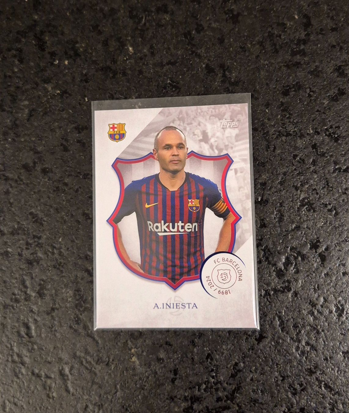Topps Carte collezionabili: Iniesta - Barcelona - Topps – Nuovo (secondo la descrizione) da Burg AG venduto da Danoe