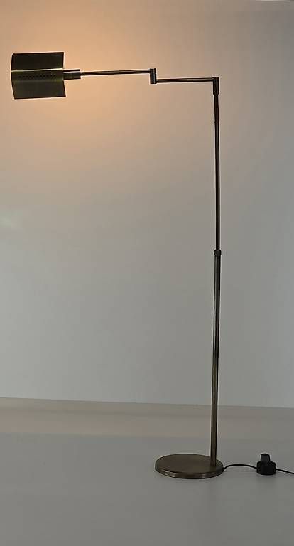 Lampen: Fratelli Martini Stehlampe / Leselampe aus Messing – Gebraucht aus Beromünster von VSNC 3