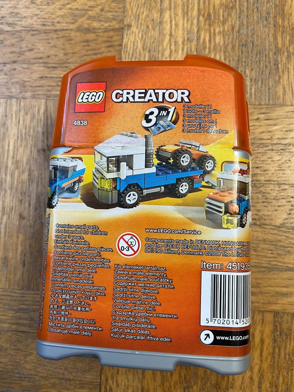 Lego Giocattoli: LEGO Creator 3 in 1 4838 – Usato da Siebnen venduto da Arko27 2