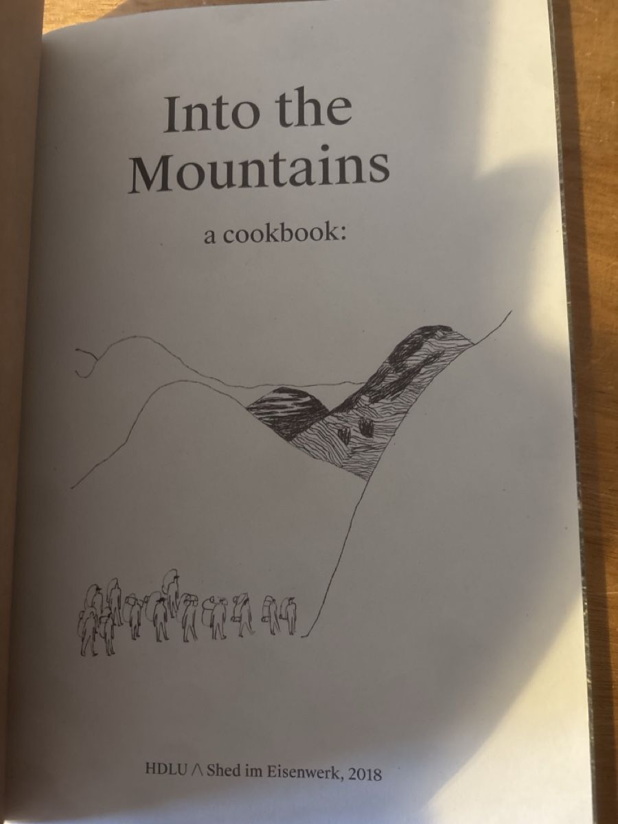 Libri: Into the Mountains Kochbuch - Cookbook – Usato da Zürich venduto da WWehrle 1