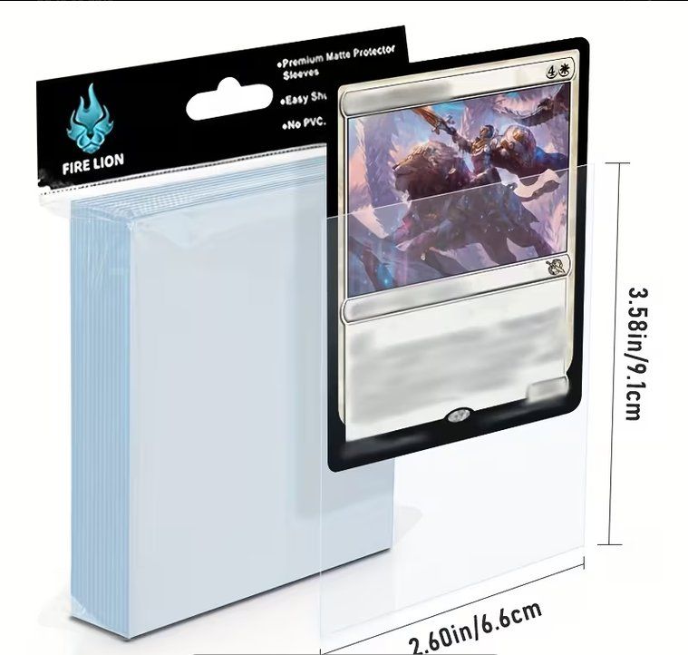 Cartes à collectionner: 100 Sleeves for Playing Cards – Neuf avec emballage d'origine à Cortaillod par DailyFindsCH 1