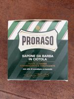 Proraso Rasierseife im Tiegel Eukalyptus Menthol neu