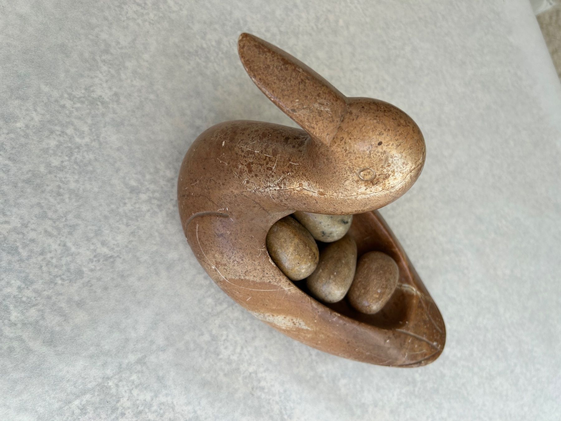 Skulpturen & Statuen: Steinskulptur Ente – Gebraucht aus Etzelkofen von Botti50 3