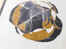 Hans Erni für Sammle Kunstmappe von1971 Hans Erni mit 5 orig