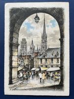 Originale Ansichtskarte Rouen, 1960er Jahre Frankreich, Top