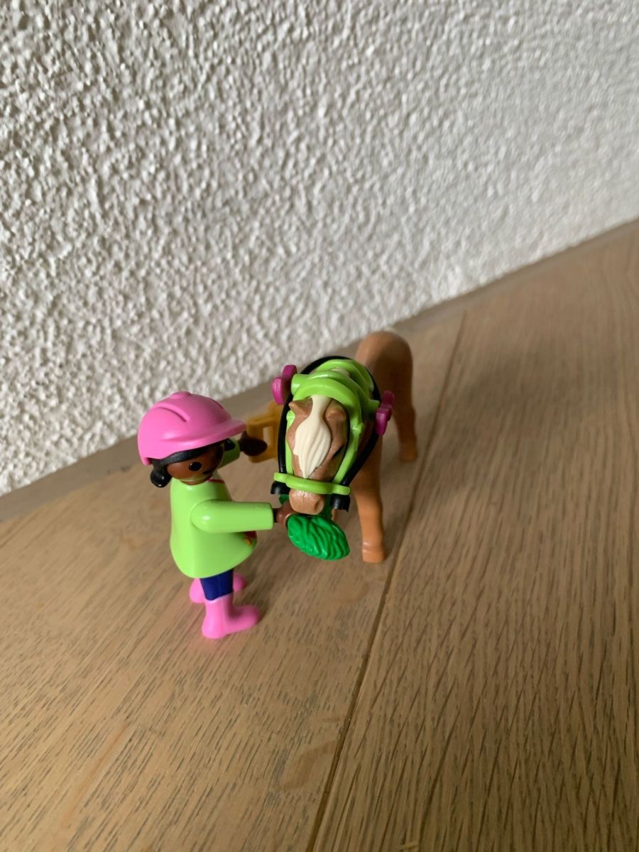 Playmobil Spielzeuge: Playmobil Pony mit Mädchen 70060 – Gebraucht aus Riedholz von Elch121 1