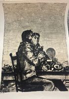 Max Hunziker (1901-1975) Lithographie handsigniert nummerier