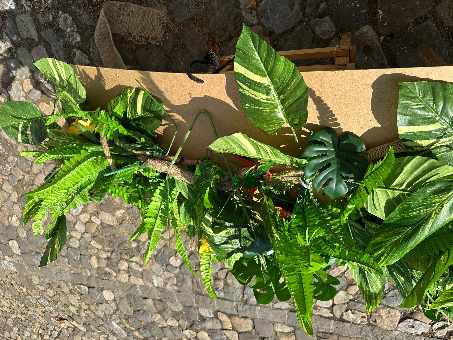 Tutte le decorazioni: grosse Girlande Deko mit Kunstblumen – Usato da Zürich venduto da atlantis77 8
