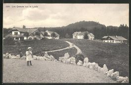 Les Queues sur Le Locle, circulée 1912