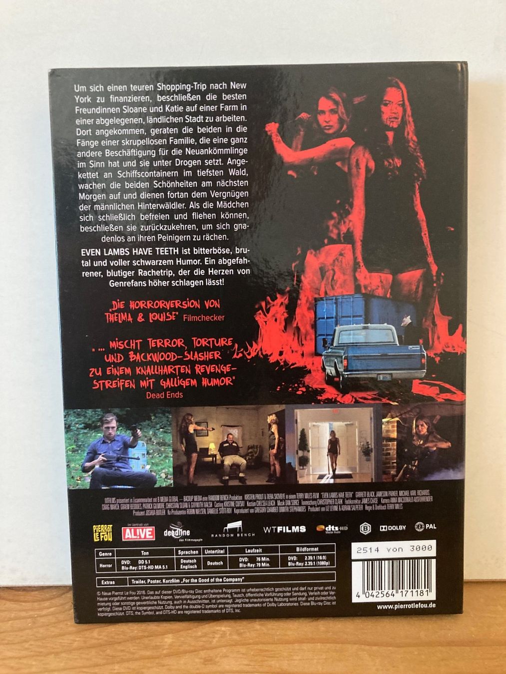 Tous les DVDs: Even Lambs have Teeth - 2 Disc - Mediabook - Uncut – D'occasion à Wädenswil par noodelbraincrew 1
