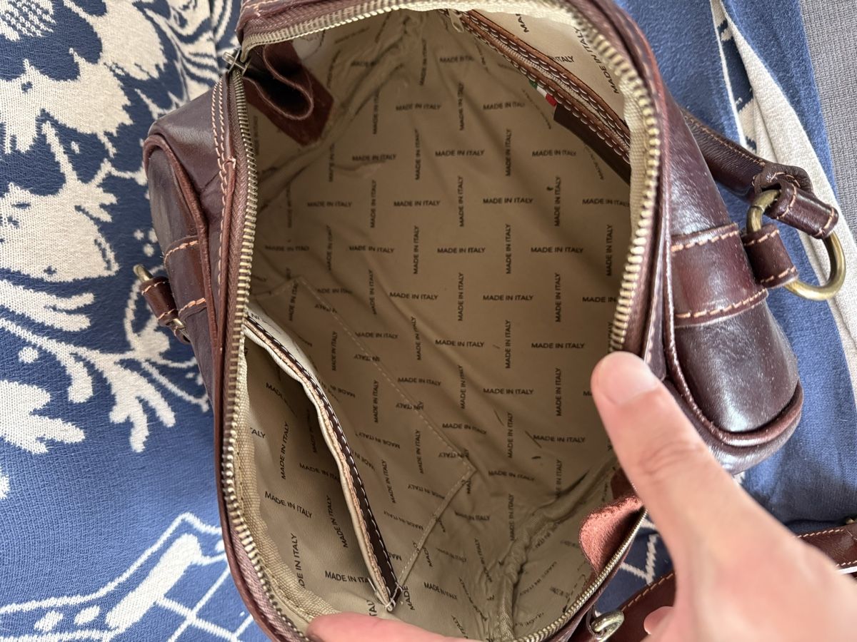 Taschen für Damen: Umhänge-Ledertasche , toller Hingucker – Neu (gemäss Beschreibung) aus Knonau von Danyboy30 6
