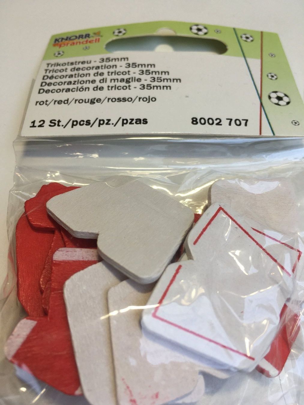 Kit bricolage: Fussball-Streuartikel (20 Set!) – Nuovo e nell'imballaggio originale da Egg SZ venduto da irbaku 3