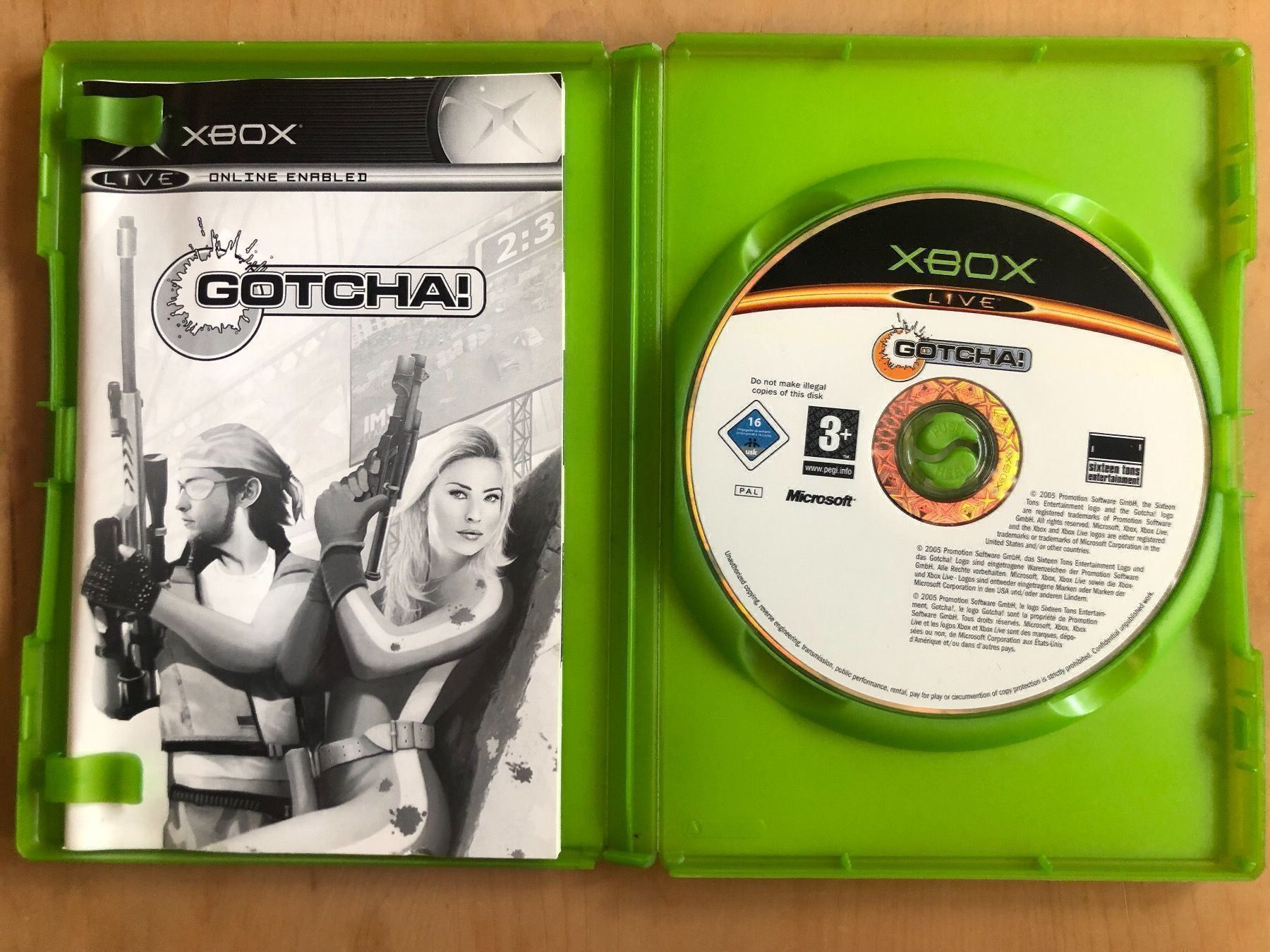 Microsoft Giochi: Gotcha! für Xbox – Usato da Kestenholz venduto da Mad18 2